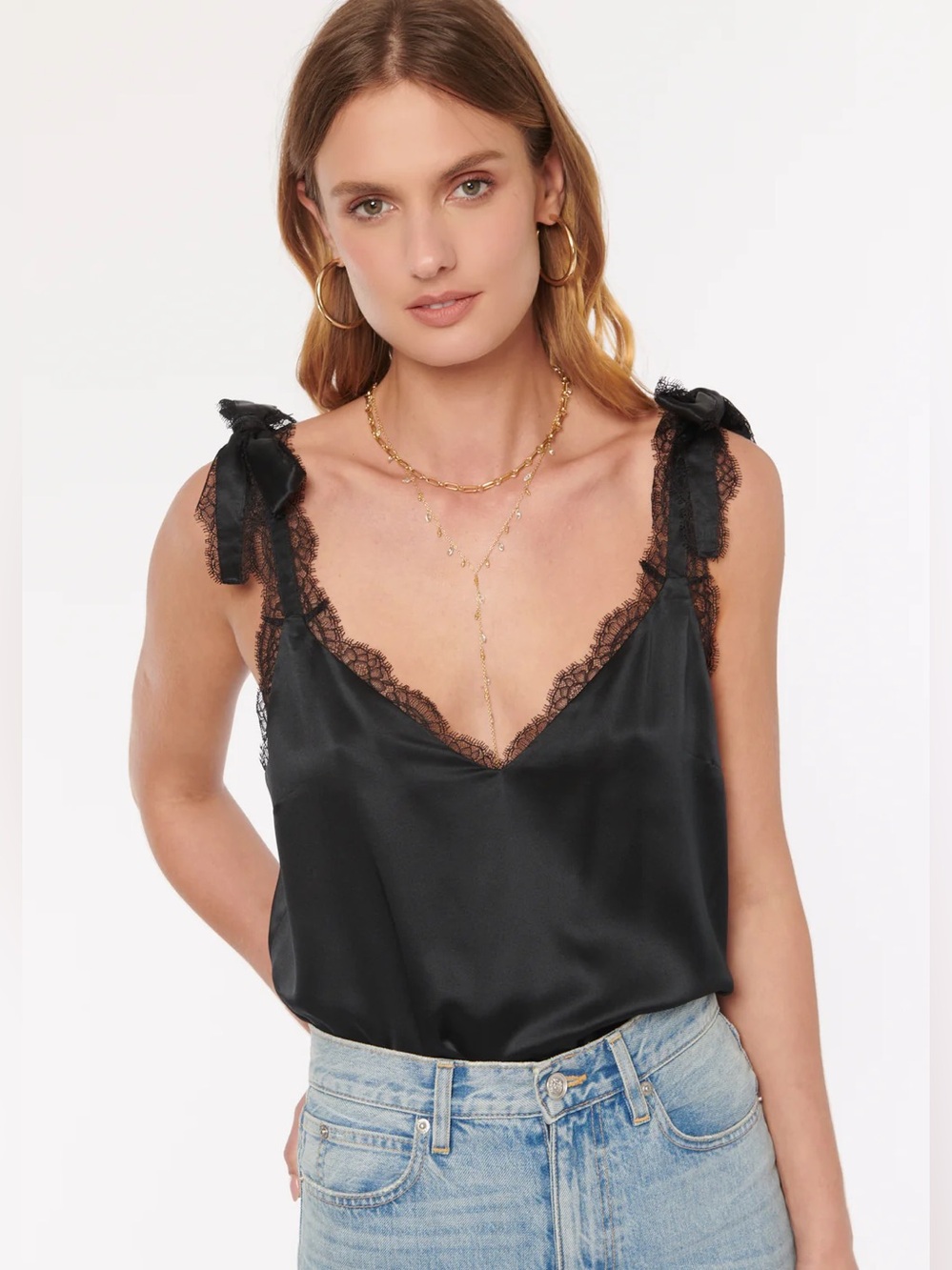 Cami NYC Freya cami in black size L